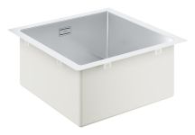 Мийка кухонна Grohe K700, нерж.сталь, квадрат., без крила, 464x464x200мм, чаша - 1, уніврсальна, матова нержавіюча сталь