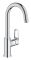 Смеситель для раковины Grohe BauLoop L-размера, дл. излива - 140мм, поворотный, 1 рычаг, хром