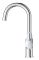 Смеситель для раковины Grohe BauLoop L-размера, дл. излива - 140мм, поворотный, 1 рычаг, хром