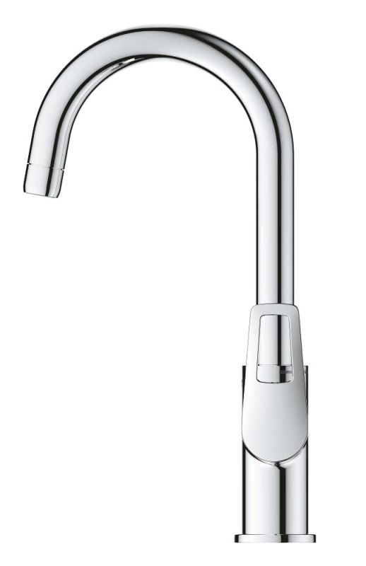 Смеситель для раковины Grohe BauLoop L-размера, дл. излива - 140мм, поворотный, 1 рычаг, хром