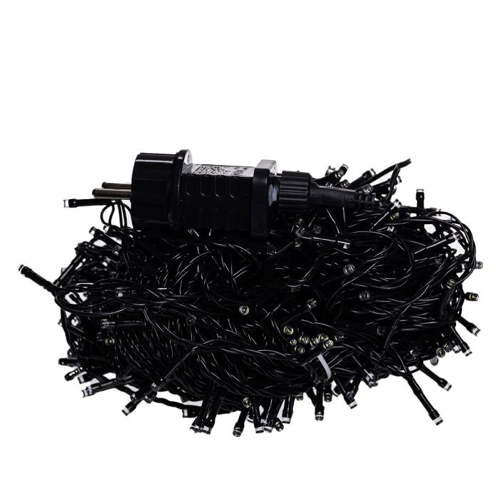 Гірлянда Різдвяна фея вулична 50 (м) 500 LED чорний провід Білий CF500L50MBW