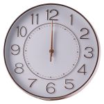 Годинник настінний Style великий 29 см круглий білий HP216
