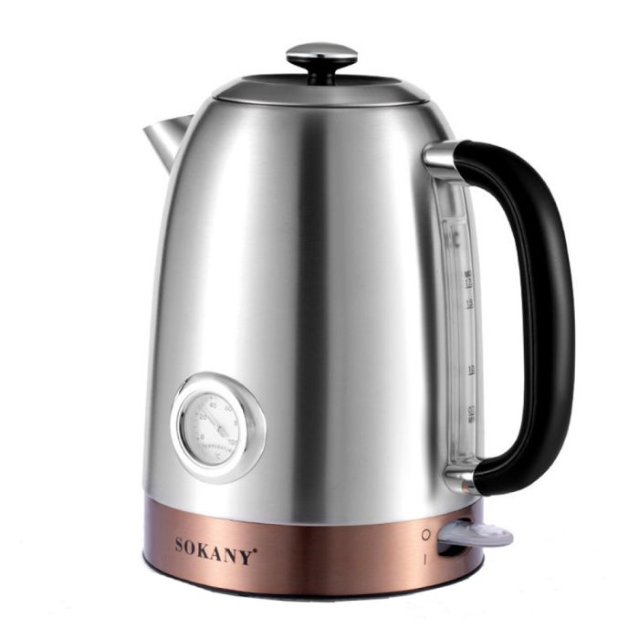 Електрочайник Sokany SK1031SS з термометром 1.7 л