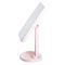 Дзеркало косметичне 21х16 см 16 LED Чорне HP-10-3AP