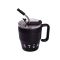 Термочашка Coffee & Tea з трубочкою чорна HP-14-23B