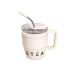 Термочашка Coffee & Tea з трубочкою бежева HP-14-23BE