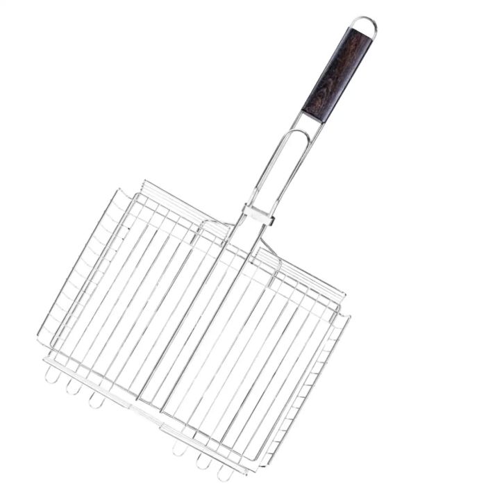 Велика решітка гриль 42*31 (см) для мангалу, барбекю HP458RESH