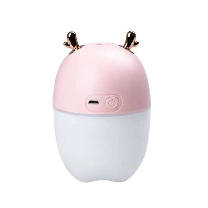 Зволожувач повітря Оленятко 220ml Рожевий HPBH17202P