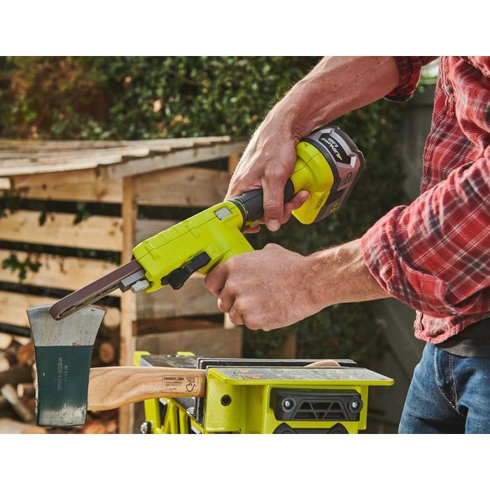 Напильник ленточный аккумуляторный Ryobi ONE+ R18PF-0 18В 260-630м/мин 457х13мм 1кг без АКБ и ЗУ