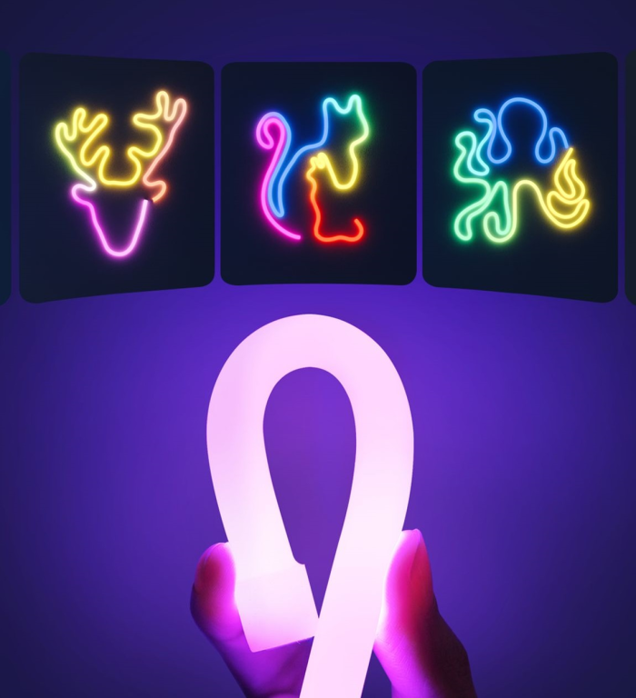 Лента светодиодная умная Govee H61D3 Neon Rope Light 2, 3м, RGBIC, WI-FI/Bluetooth, Белый