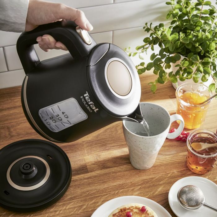 Электрочайник Tefal Includeo 1л, пластик, черный