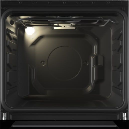 Плита Gorenje комби, 68л, 50x60см, эмалированные реш, с крышкой, белый