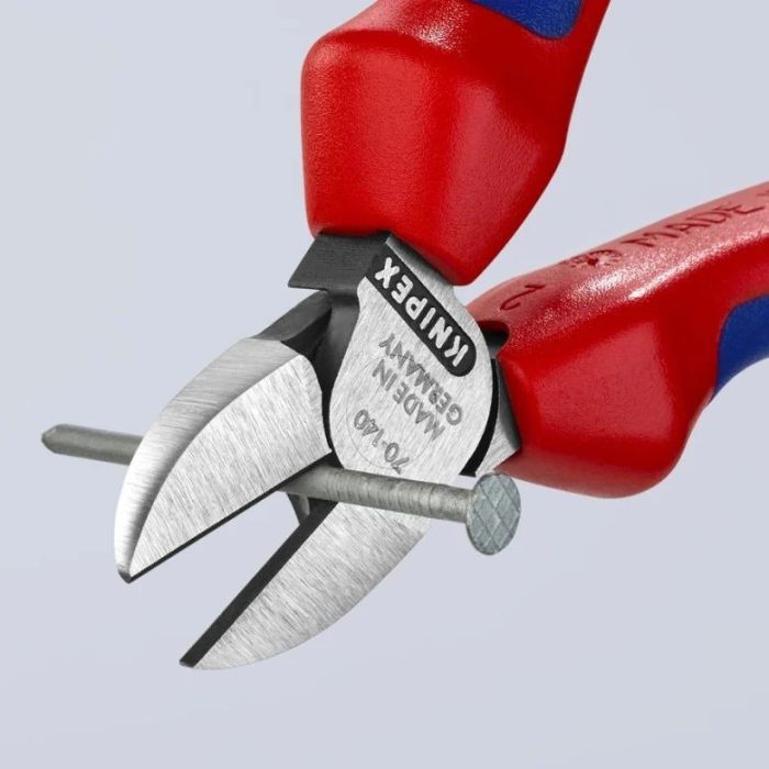 Кусачки-бокорезы KNIPEX 0-4мм 140мм 0.150кг