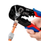 Кліщі обтискні KNIPEX Western, для обтиску штекерів 190мм фосфатовані 0.345кг