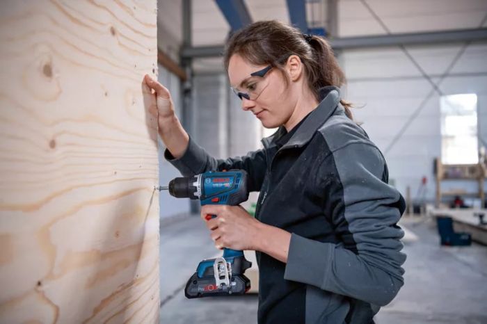 Шурупокрут-дриль ударний акумуляторний Bosch Professional GSR 18V-90 C 18В 36-64Нм 0-2100об/хв кейс 1.1кг без АКБ та ЗП