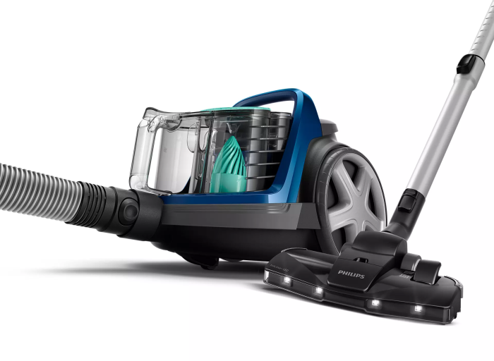 Пилосос Philips контейнерний 5000 Series, 900Вт, конт пил -1,5л, НЕРА13, чорно-синій