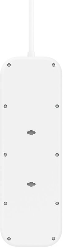 Удлинитель-фильтр сетевой Belkin 8хТип F, 3x1.5мм кв, 16А, USB-C/USB-C 30Вт, защитой от перенапряжения, 2м, белый
