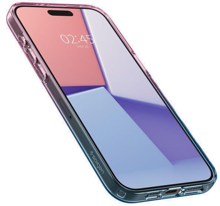 Чохол Spigen для iPhone 15 Pro, Liquid Crystal, Gradation Pink