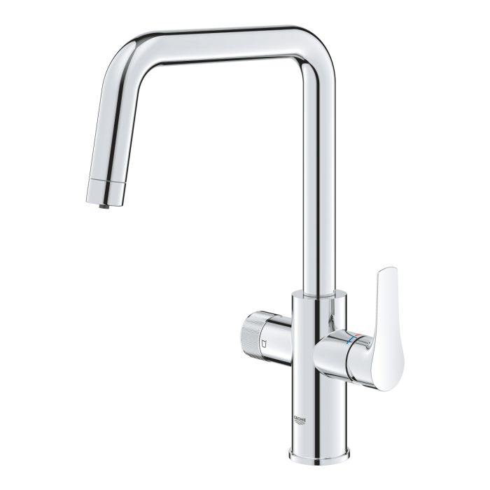 Смеситель для кухни Grohe Blue Pure Start, дл.излива - 223мм, поворотный, 1+1 фильтр, хром