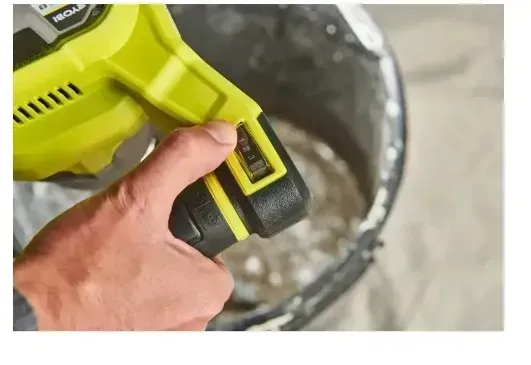 Міксер будівельний акумуляторний Ryobi ONE+ HP RPM18X-0 18В 800об/хв 6 рівнів швидкості плавний пуск 3.1кг без АКБ та ЗП
