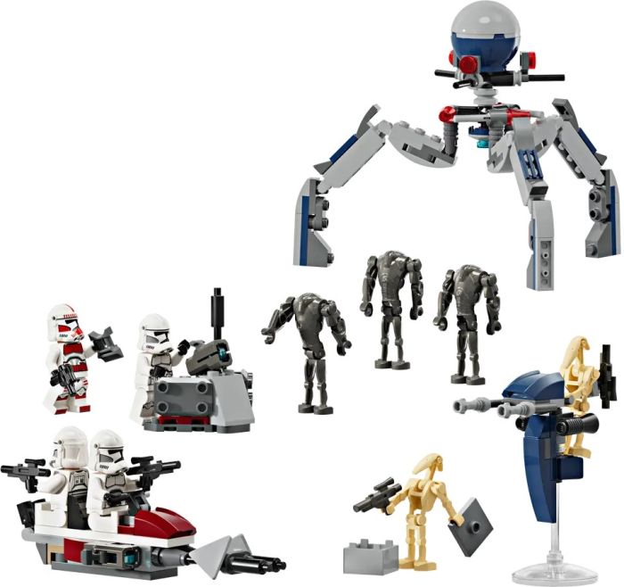 Конструктор LEGO Star Wars™ CLONE TROOPER™ & BATTLE DROID™ BATTLE PA(не фіналізована назва)