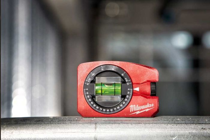 Уровень Milwaukee MiniBox, 7.8см, 1 капсула, 360° магнитный, алюминиевый корпус