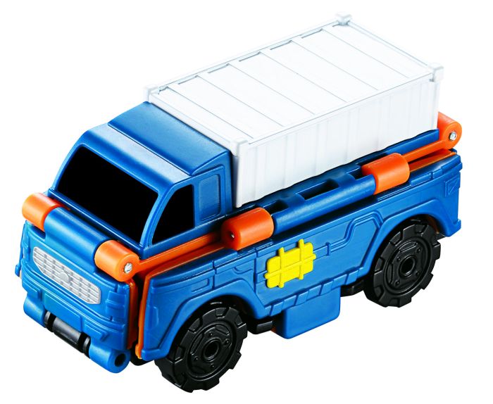 Машинка-трансформер Flip Cars 2в1 Міський транспорт, Вантажівка і Навантажувач