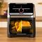 Мультипечь Tefal Easy Fry Silence XXL Smart Vision, 1800Вт, чаша-7л, сенсорное управл., пластик, черный