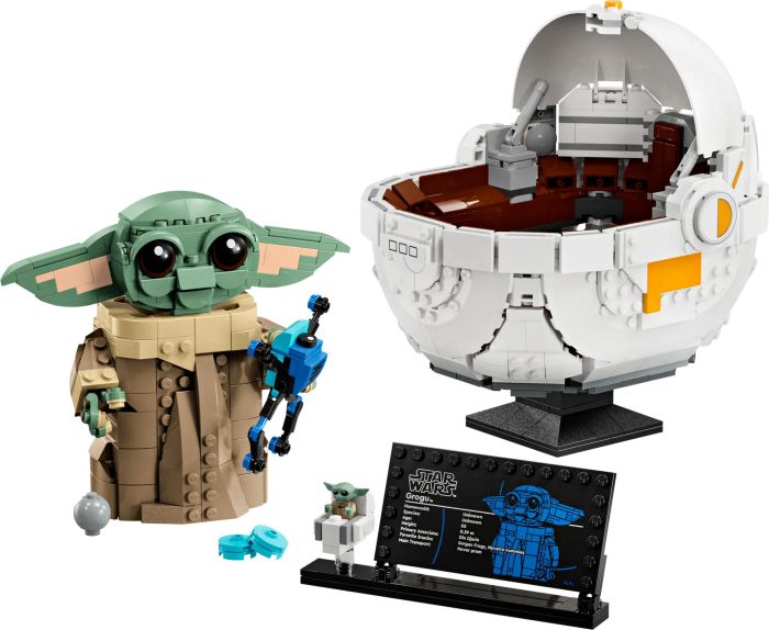 Конструктор LEGO Star Wars Ґроґу в повітряній колисці