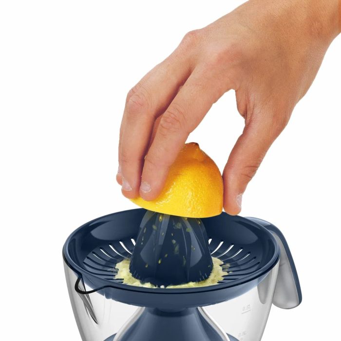Соковитискач Tefal Morning Blue цитрус-прес 25Вт, чаша-0.8л, пластик, синій