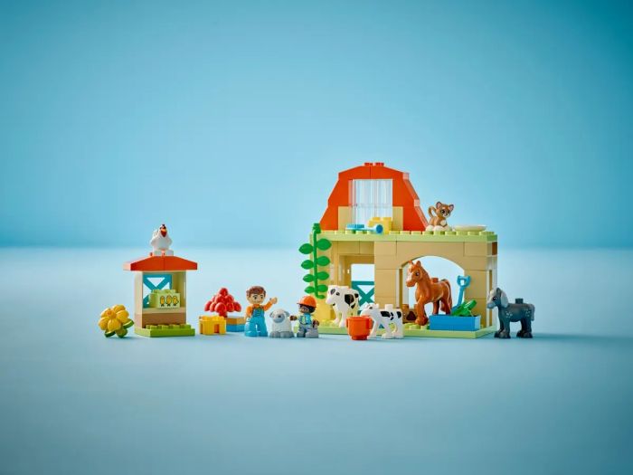 Конструктор LEGO DUPLO Town Догляд за тваринами на фермі