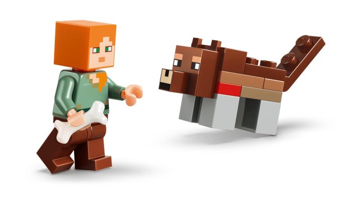 Конструктор LEGO Minecraft Приключение первой ночи