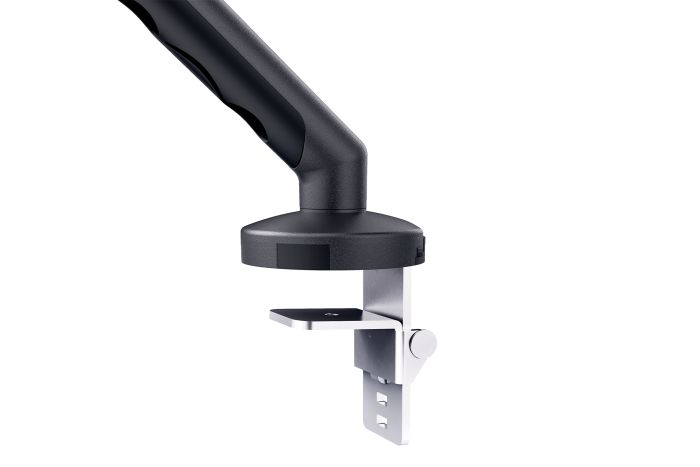 Кріплення DIGITUS Monitor Clamp, до 35"/10кг, з нахилом, поворотом, чорне