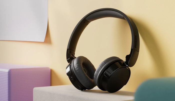 Наушники On-ear Philips TAH3209 BT 5.3, Wireless, Mic, Черный
