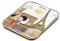 Ваги Tefal кухонні Optiss Decor, 5кг, AAAx2 в комплекті, скло, різнокольоровий