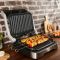 Гриль Tefal прижимной OptiGrll 2100Вт, темп. режимов-4, съёмные пластины, металл