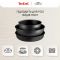 Набір посуду Tefal Ingenio Inspiration, 6предметів, алюміній, скло, бакеліт, чорний