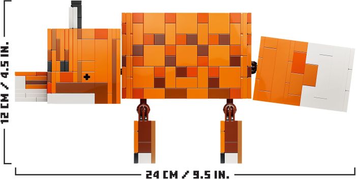Конструктор LEGO Minecraft Лисиця