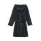 Халат жіночий ARDESTO Zigzag, розмір L/XL, 100% поліестер, сірий