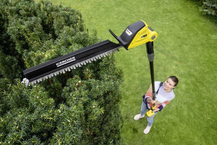 Кусторез аккумуляторный Karcher PHG 18-45 Battery, 18В, лезвие 45см, шаг 18мм, 4.2кг (без АКБ и ЗУ)