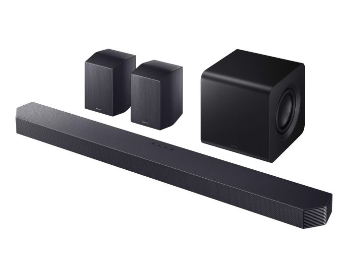 Саундбар Samsung HW-Q930H 580Вт, 9.1.4, BT, HDMI-eARC, Wi-Fi, саб, Dolby Atmos, чорний