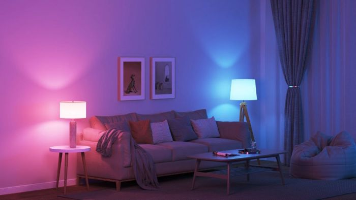 Лампа розумна Govee H6004, E27, 9W, 800Lm, 2700K-6400K, RGB, WI-FI/Bluetooth, білий