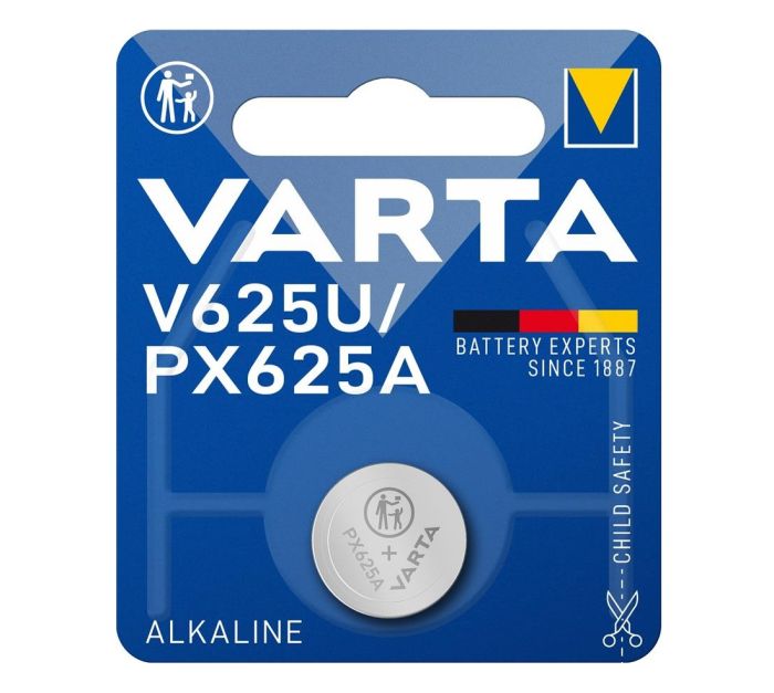 Батарейка Varta лужна V625 U (AG625, GPAX625A, EPX625G, KA625, R625, PX625A) блістер, 1 шт