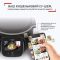 Мультиварка-скороварка Tefal Cook4me Touch, 1600Вт, чаша-6л, сенсорное управл., 13 програм, металл/пластик, черный