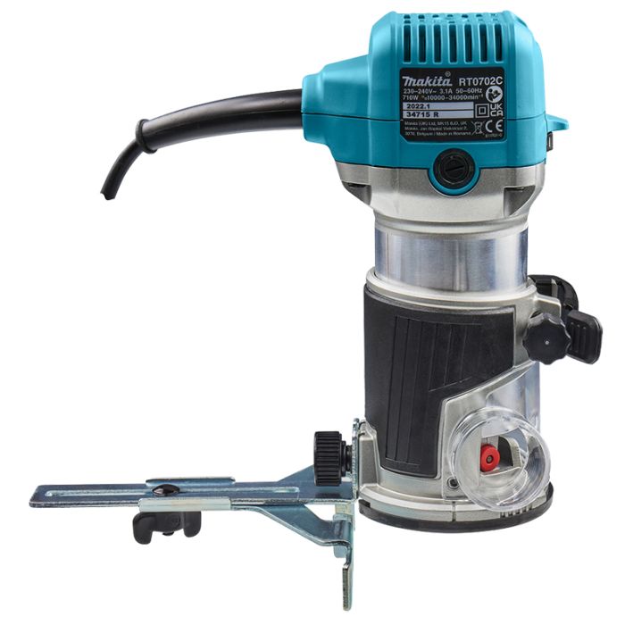 Фрезер   710ВТ цанга 6 та 8мм 10000-34000об/хв 1.8кг Makita RT0702CX2