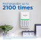 Аккумулятор Panasonic Eneloop NI-MH AA 2000 мАч, 2 шт.