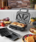 Мультимейкер Russell Hobbs, 750Вт, комплект-3 пластини, алюміній, корпус-нержав.сталь, пластик, чорний-срібний