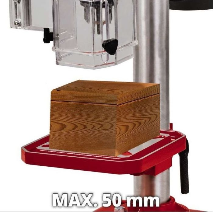 Станок сверлильный Einhell TC-BD 450, 450Вт, 600-2650об/мин, плита 190x295мм, вылет 104 мм, патрон 1.5-13 мм, 13кг