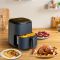Мультипечь Tefal Eas yFry Max, 1500Вт, чаша-5л, сенсорное управл., 10 программ, пластик, черный