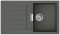 Набор для кухни Hansgrohe , гранитная мойка S520-F345 + смес. Zesis M33, серый камень-сталь